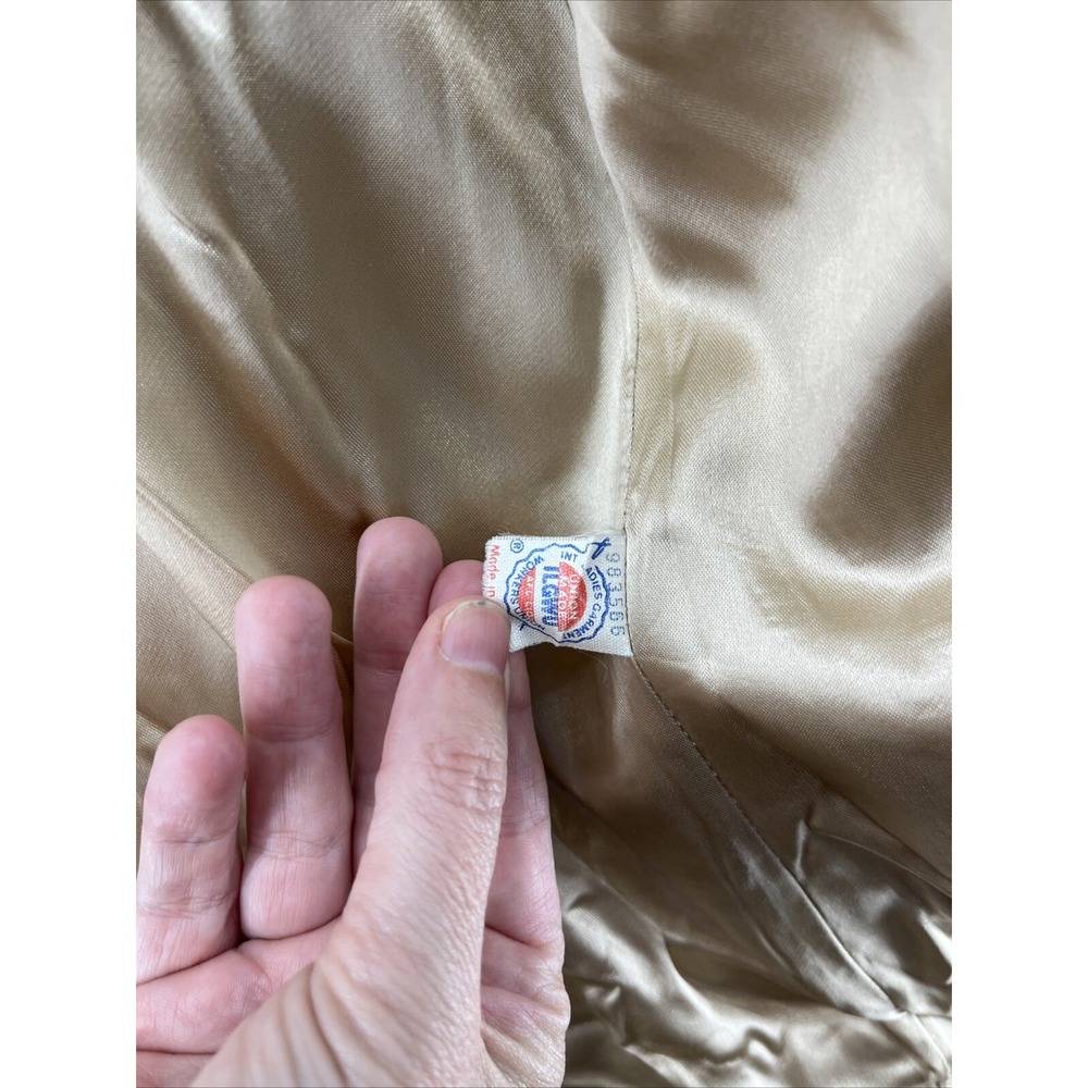Vintage Kashmiraj Luxurious Man Made Cashmere Beige Trench Coat Elegant Fashions - Picture 10 of 15